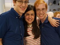 Fancy appears to have won out AGAIN this year  And of course, the victorious trio present their entry